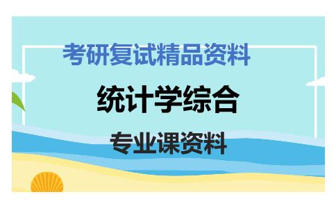 统计学综合考研复试资料