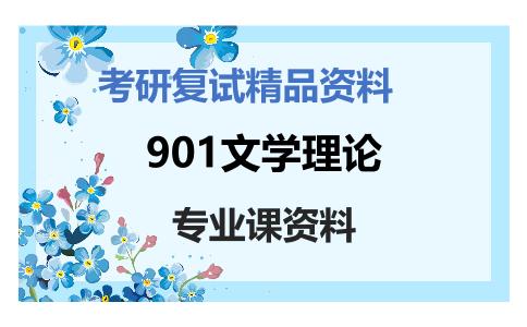 901文学理论考研复试资料